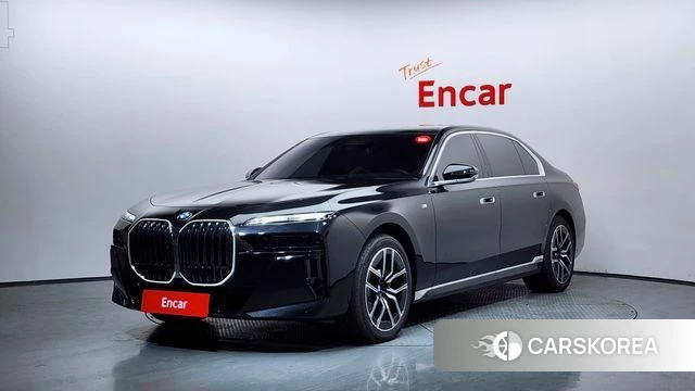 BMW 7 Series (G70) 2024 Черный из Кореи