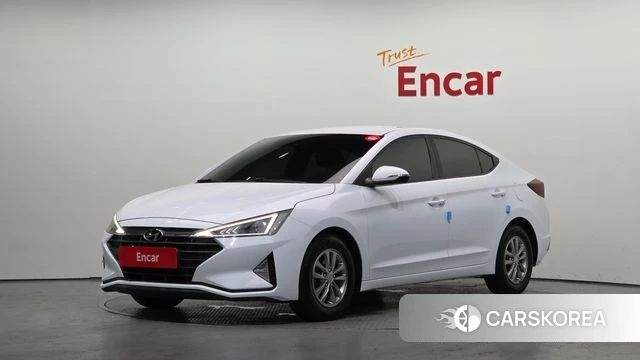 Hyundai The New Avante AD 2019 Белый из Кореи