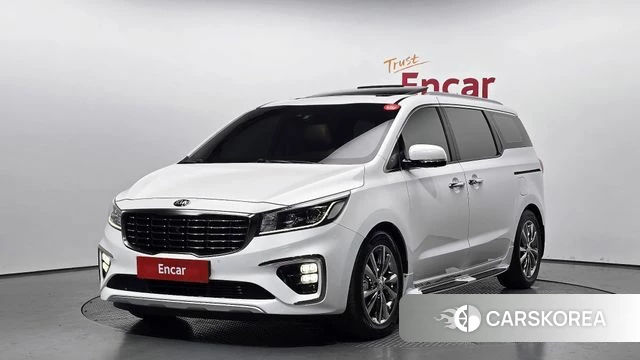Kia The New Carnival 2019 Белый из Кореи