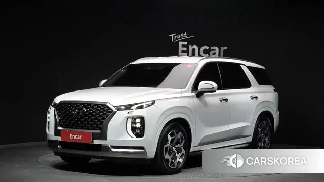 Hyundai Palisade 2022 Черный из Кореи