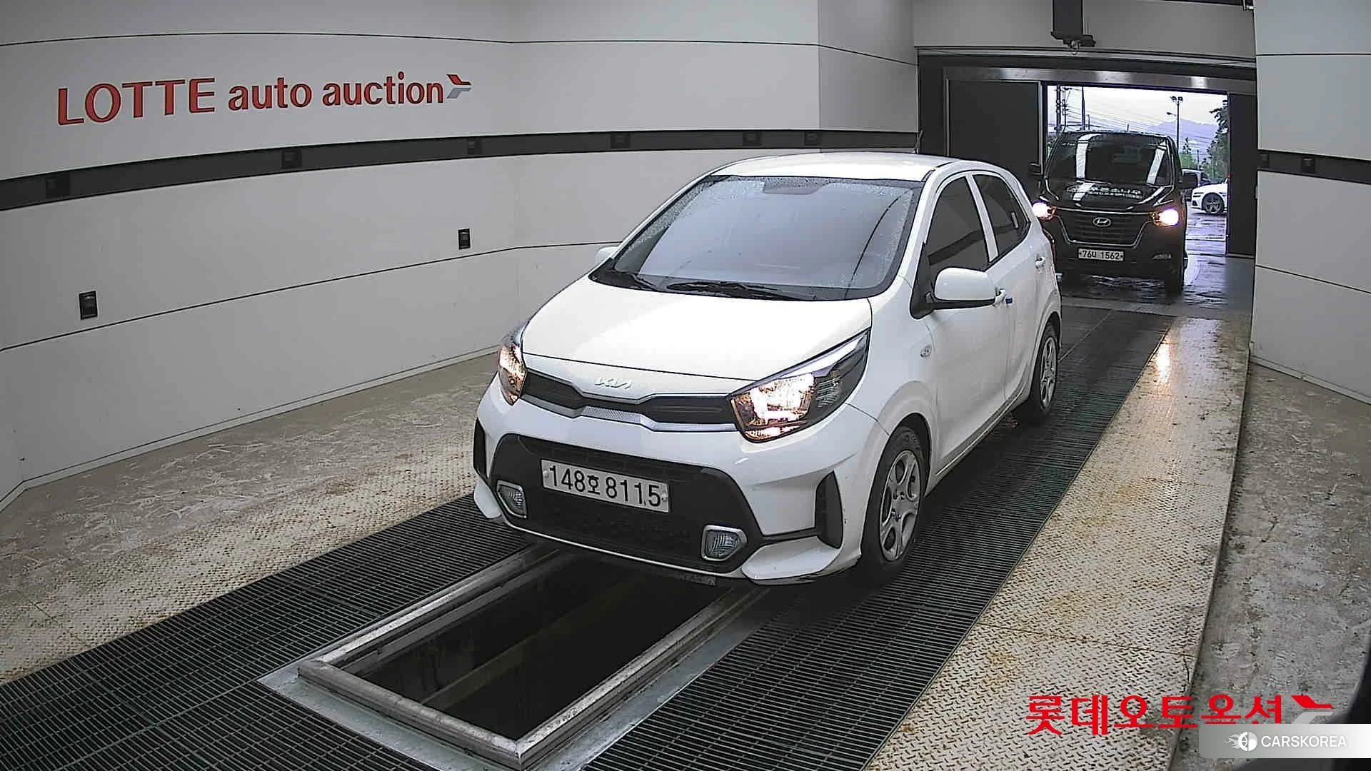 Kia Morning 2022 Clear White из Кореи