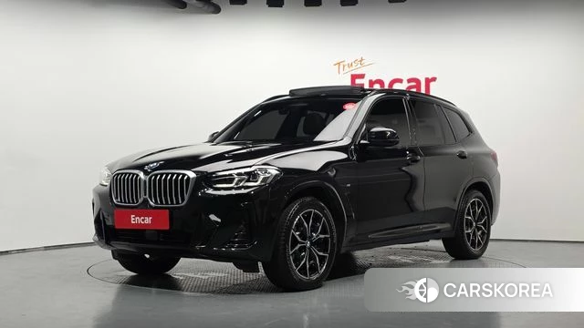 BMW X3 (G01) 2024 Черный из Кореи