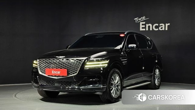 Genesis GV80 2022 Черный из Кореи