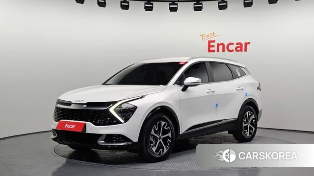Kia Sportage 5th Generation Hybrid 2023 Белый из Кореи
