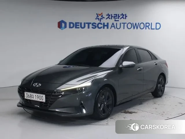 Hyundai Avante Hybrid (CN7) 2022 Серый из Кореи