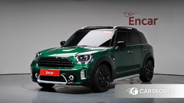 Mini Cooper Countryman 2024 Зеленый из Кореи