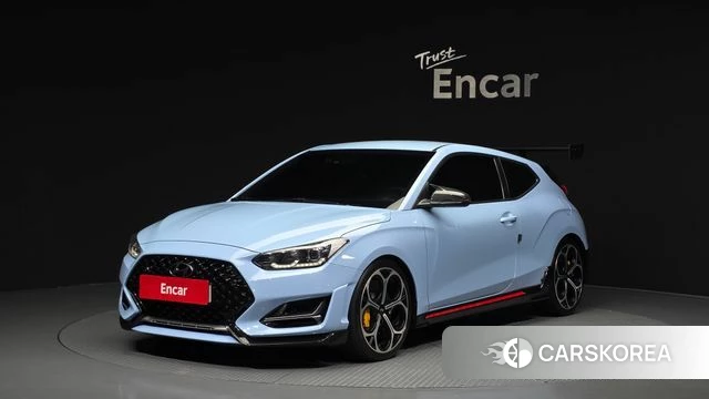 Hyundai Veloster (JS) 2020 Небесно-голубой из Кореи