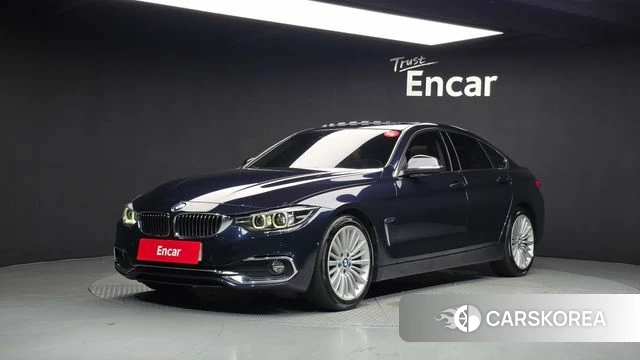 BMW 4 Series (F32) 2019 Синий из Кореи
