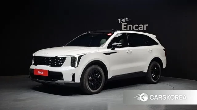 Kia The New Sorento 4th Generation 2025 Белый из Кореи