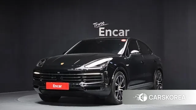 Porsche Cayenne (PO536) 2023 Черный из Кореи