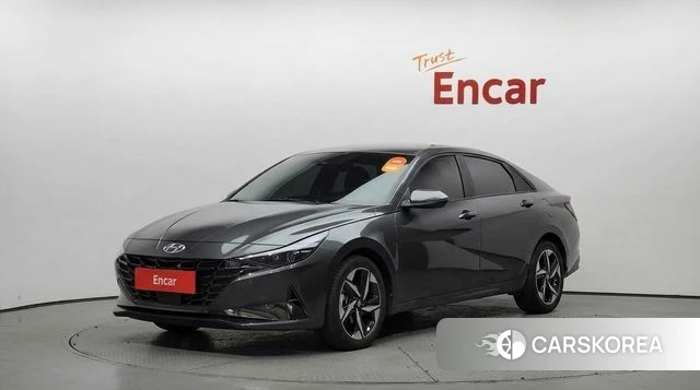 Hyundai Avante Hybrid (CN7) 2022 Серый из Кореи