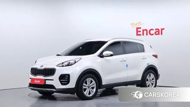 Kia Sportage 4th Generation 2018 Белый из Кореи