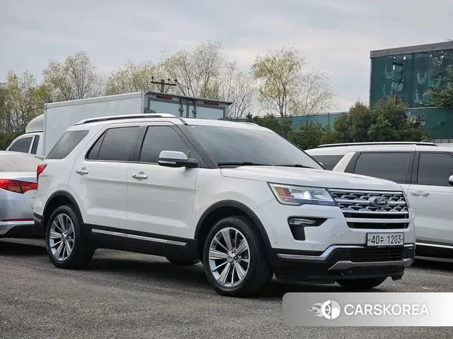 Ford Explorer 2018 Белый из Кореи