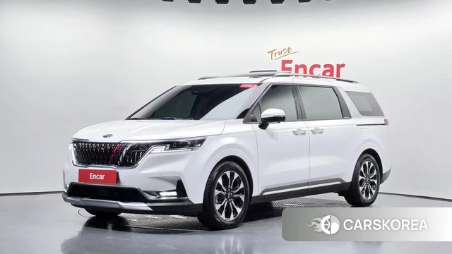 Kia Carnival 4th generation 2021 Белый из Кореи