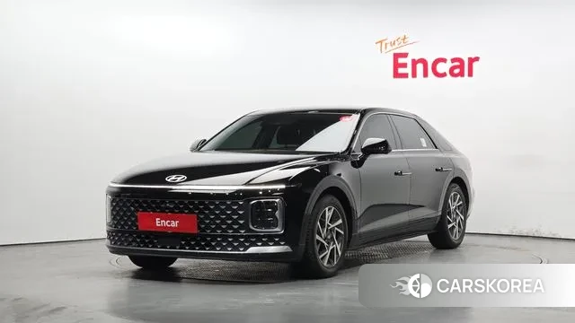 Hyundai Grandeur Hybrid (GN7) 2024 Черный из Кореи