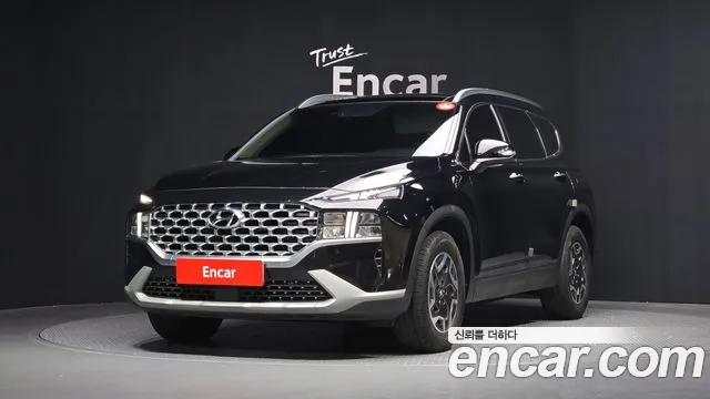 Hyundai The New Santa Fe 2021 Черный из Кореи