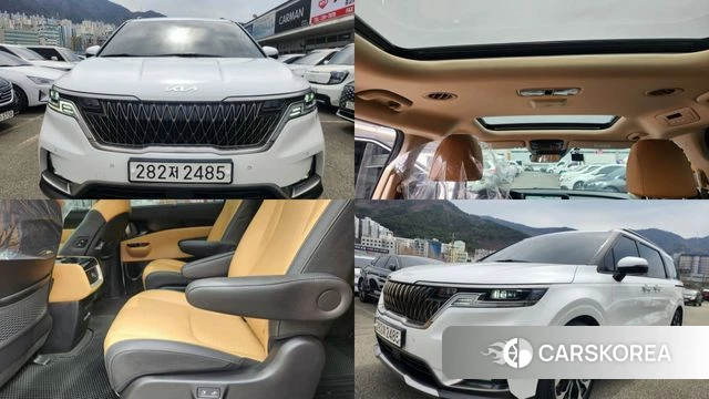 Kia Carnival 4th generation 2022 Белый из Кореи