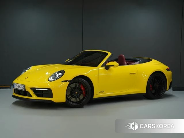 Porsche 911(992) 2023 Желтый из Кореи