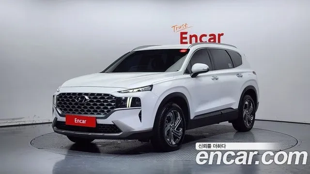 Hyundai The New Santa Fe 2021 Белый из Кореи