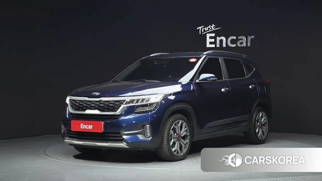 Kia Seltos 2019 Синий из Кореи