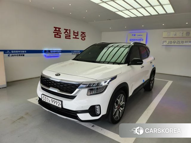 Kia Seltos 2019 Белый из Кореи