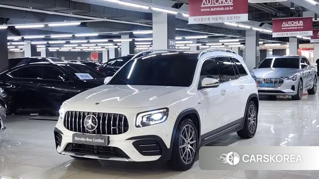 Mercedes-Benz GLB-Class X247 2023 Белый из Кореи