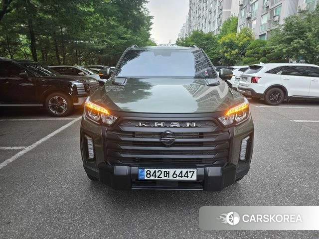 Ssangyong The New Rexton Sports Cannes 2023 Светло-зеленый из Кореи