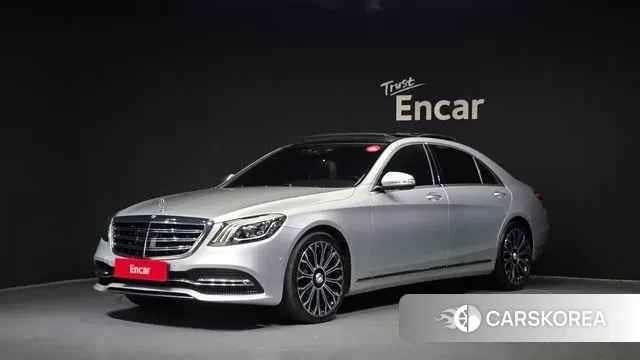 Mercedes-Benz S-Class W222 2020 Серебряный из Кореи
