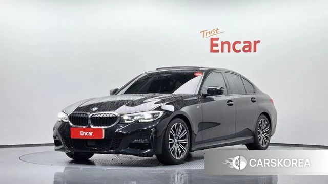 BMW 3 Series (G20) 2021 Черный из Кореи