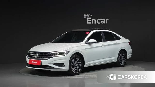 Volkswagen 7th Generation of Jetta 2021 Белый из Кореи