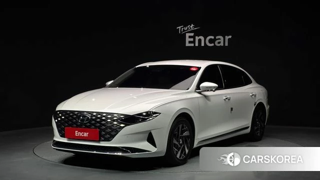 Hyundai The New Grandeur IG Hybrid 2022 Белый из Кореи