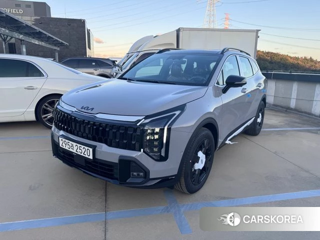 Kia The New Sportage 5th Generation 2026 Серебристо-серый из Кореи