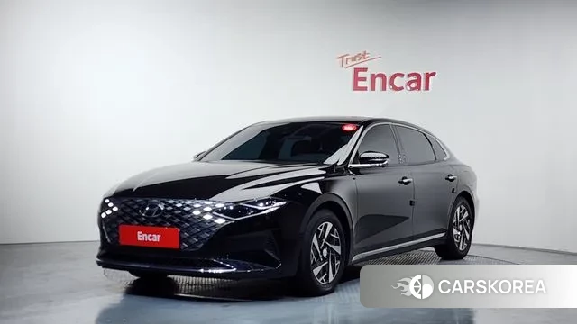 Hyundai The New Grandeur IG Hybrid 2022 Черный из Кореи
