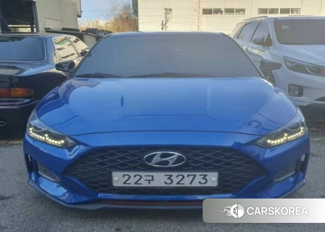 Hyundai Veloster (JS) 2018 Синий из Кореи
