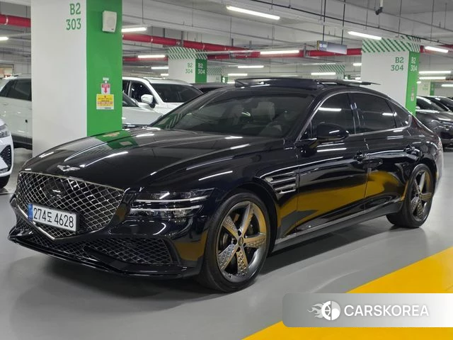 Genesis G80 (RG3) 2023 Черный из Кореи