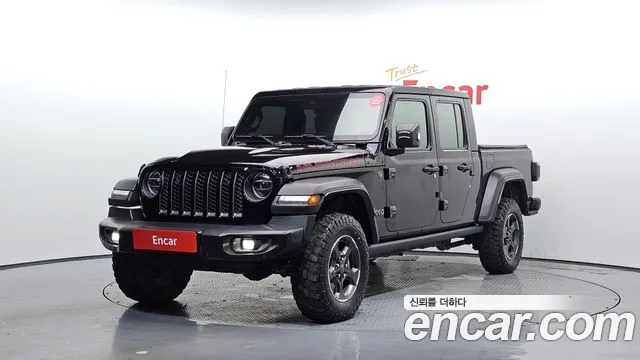 Jeep Gladiator (JT) 2021 Черный из Кореи