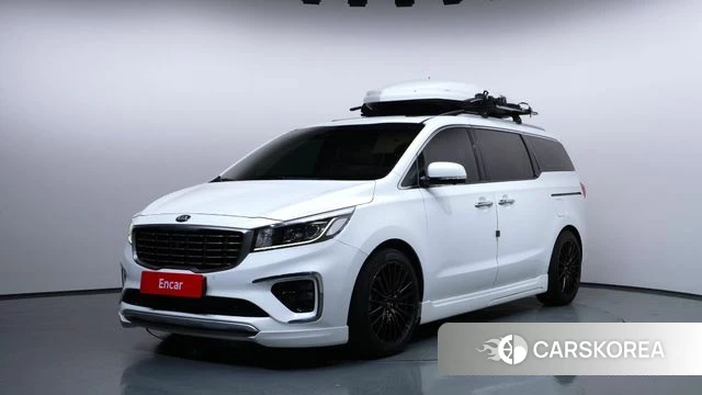 Kia The New Carnival 2018 Белый из Кореи