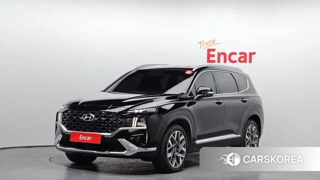 Hyundai The New Santa Fe 2020 Черный из Кореи