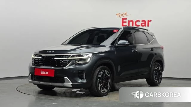 Kia The New Seltos 2023 Серый из Кореи