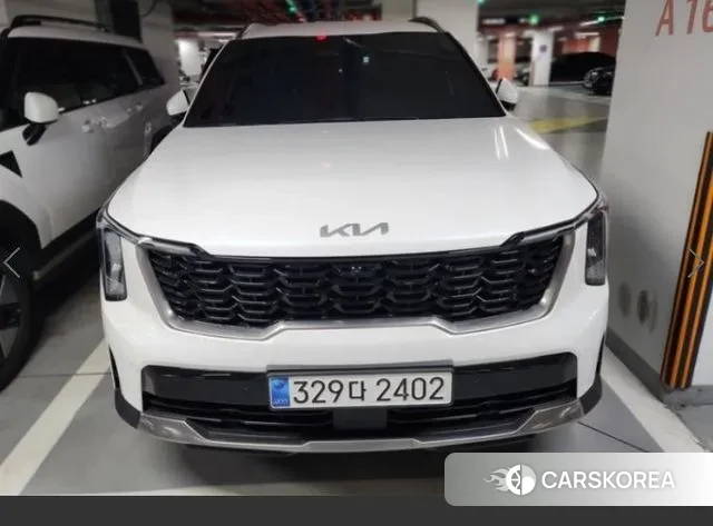 Kia The New Sorento 4th Generation 2023 Белый из Кореи