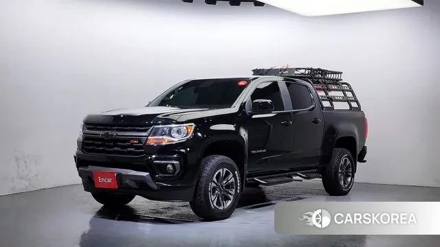 Chevrolet (GM Daewoo) Real New Colorado 2021 Черный из Кореи