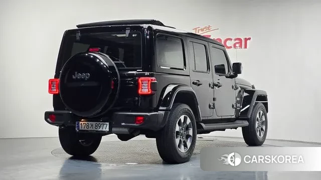 Jeep Wrangler (JL) 2022 Черный из Кореи