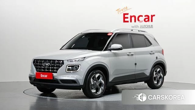 Hyundai Venue 2022 Серебристо-серый из Кореи