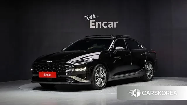 Kia K8 Hybrid 2023 Черный из Кореи