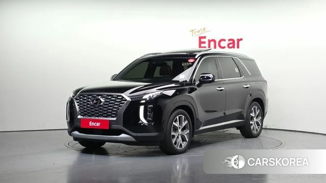 Hyundai Palisade 2021 Черный из Кореи