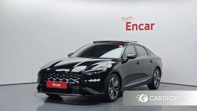 Kia K8 Hybrid 2022 Черный из Кореи