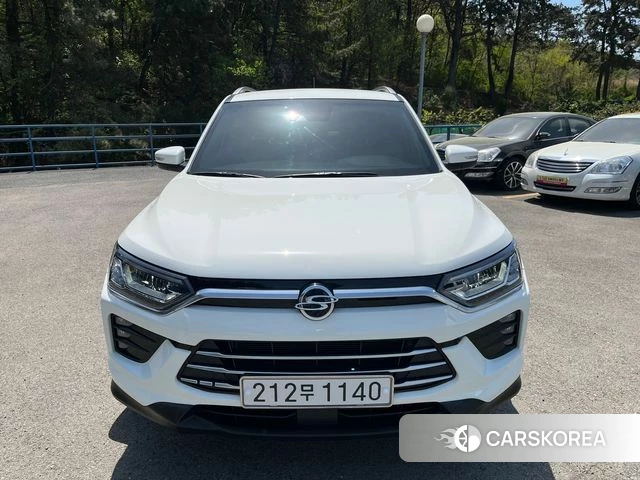 Ssangyong Beautiful Korando 2020 Белый из Кореи