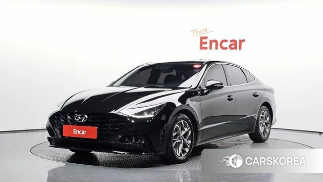 Hyundai Sonata (DN8) 2021 Черный из Кореи