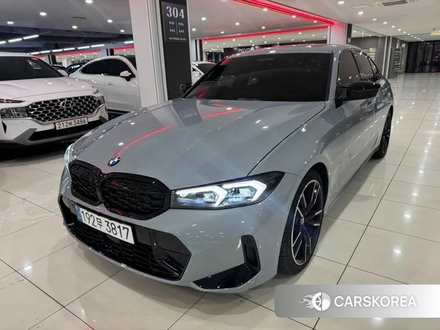 BMW 3 Series (G20) 2024 Светло-серебряный цвет из Кореи