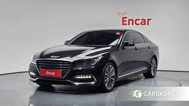 Genesis G80 2018 Черный из Кореи